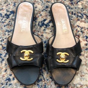 Authentic Chanel sandals